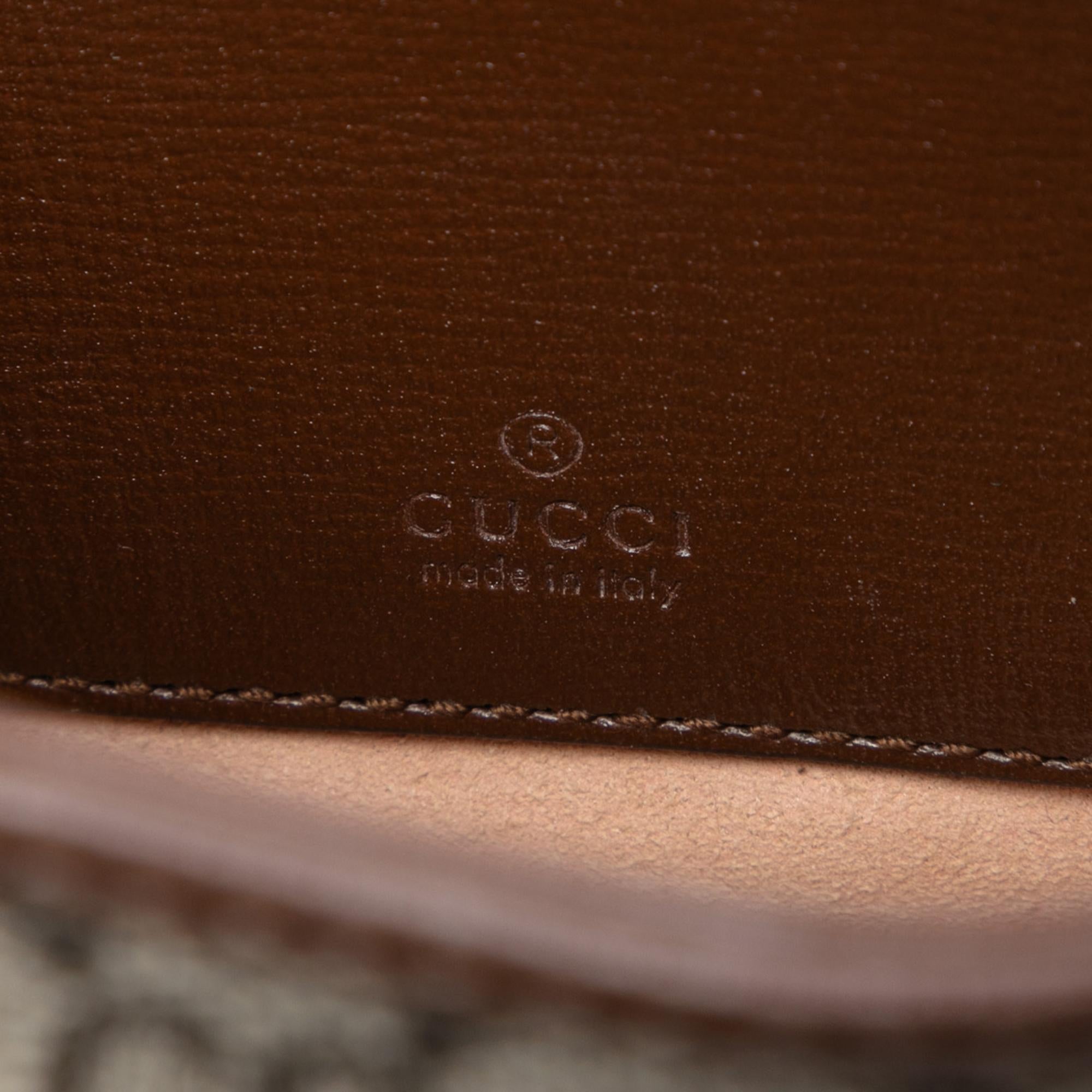 Gucci Mini GG Supreme Web Jackie 1961 Crossbody