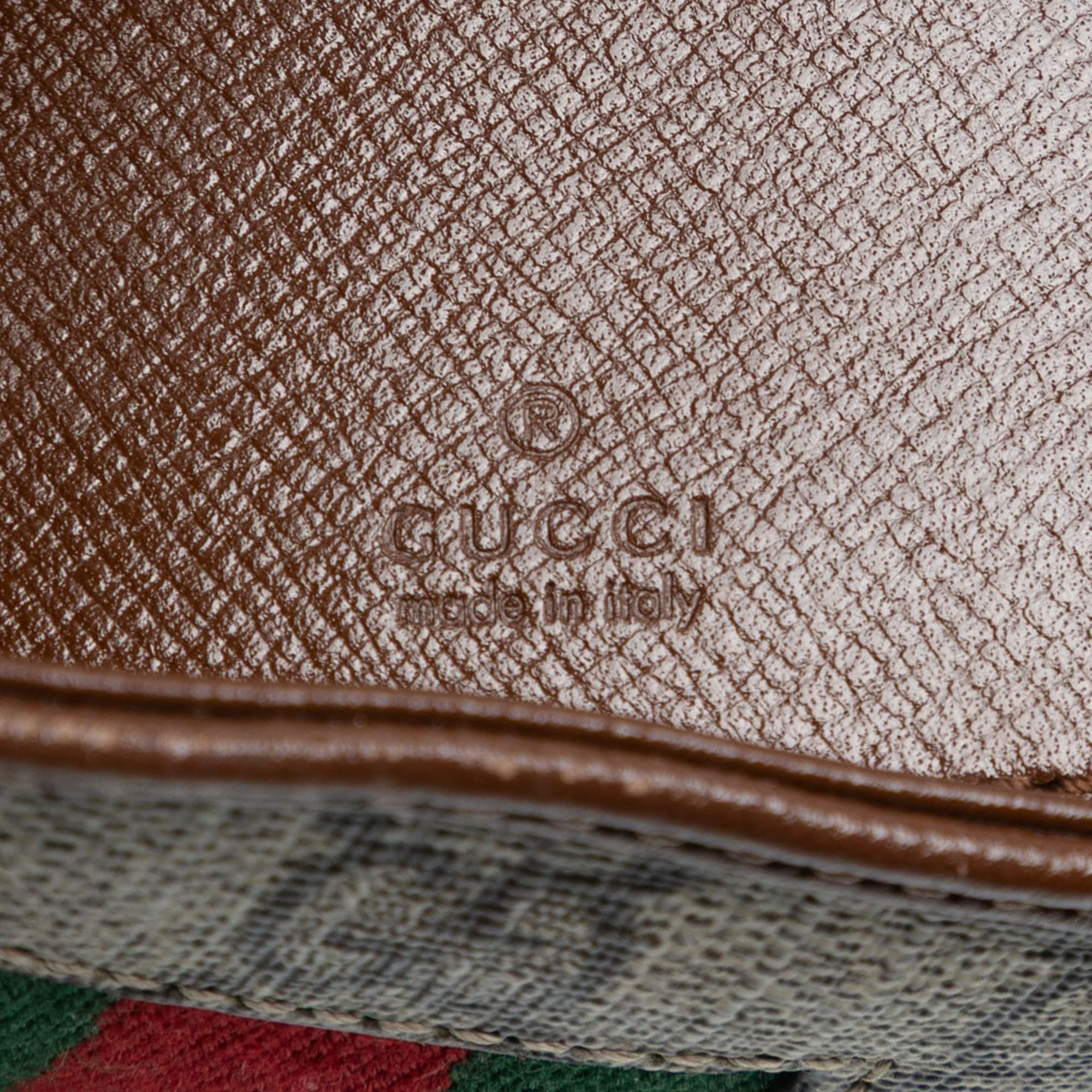 Gucci Mini GG Supreme Web Jackie 1961 Crossbody