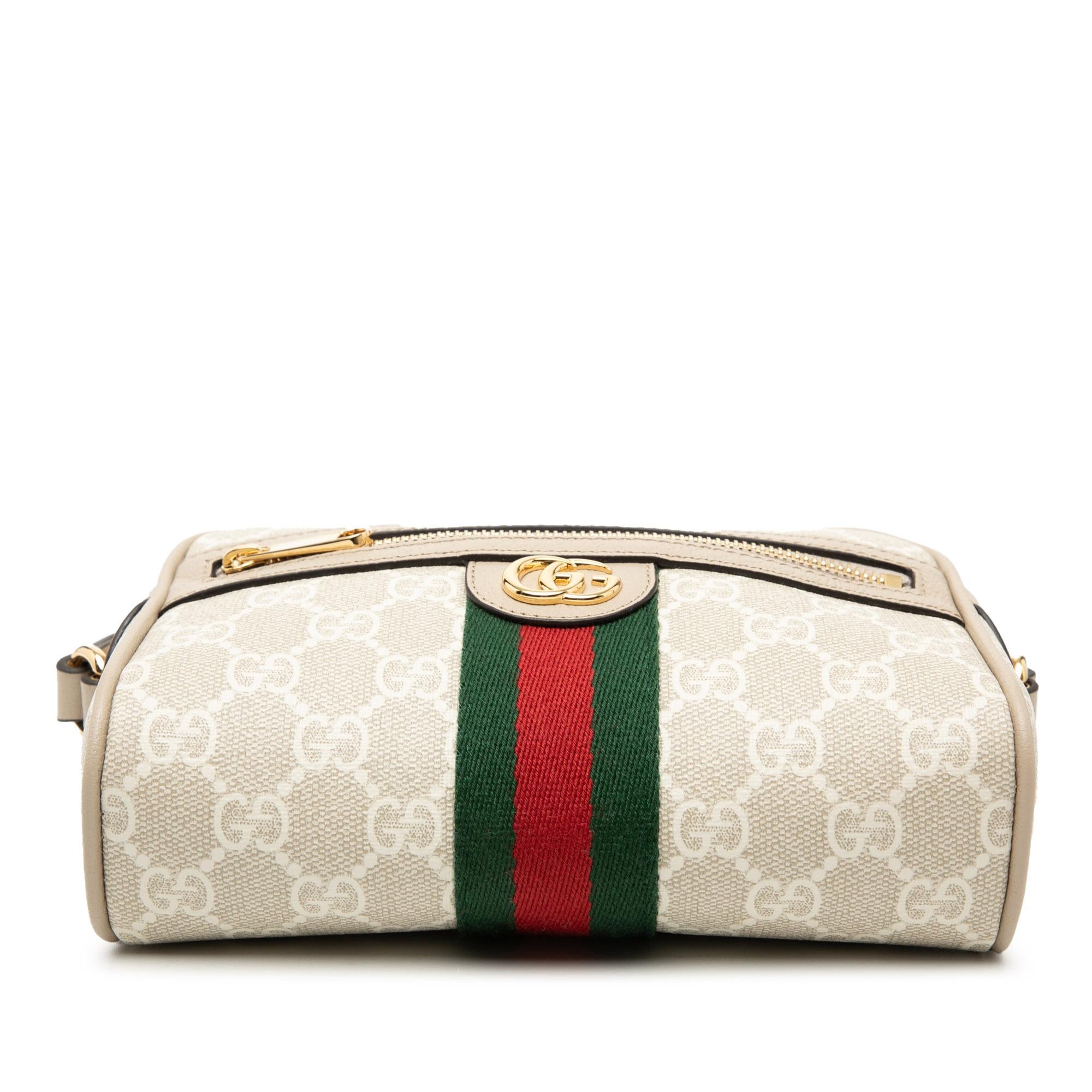 Gucci Mini GG Supreme Web Ophidia Crossbody