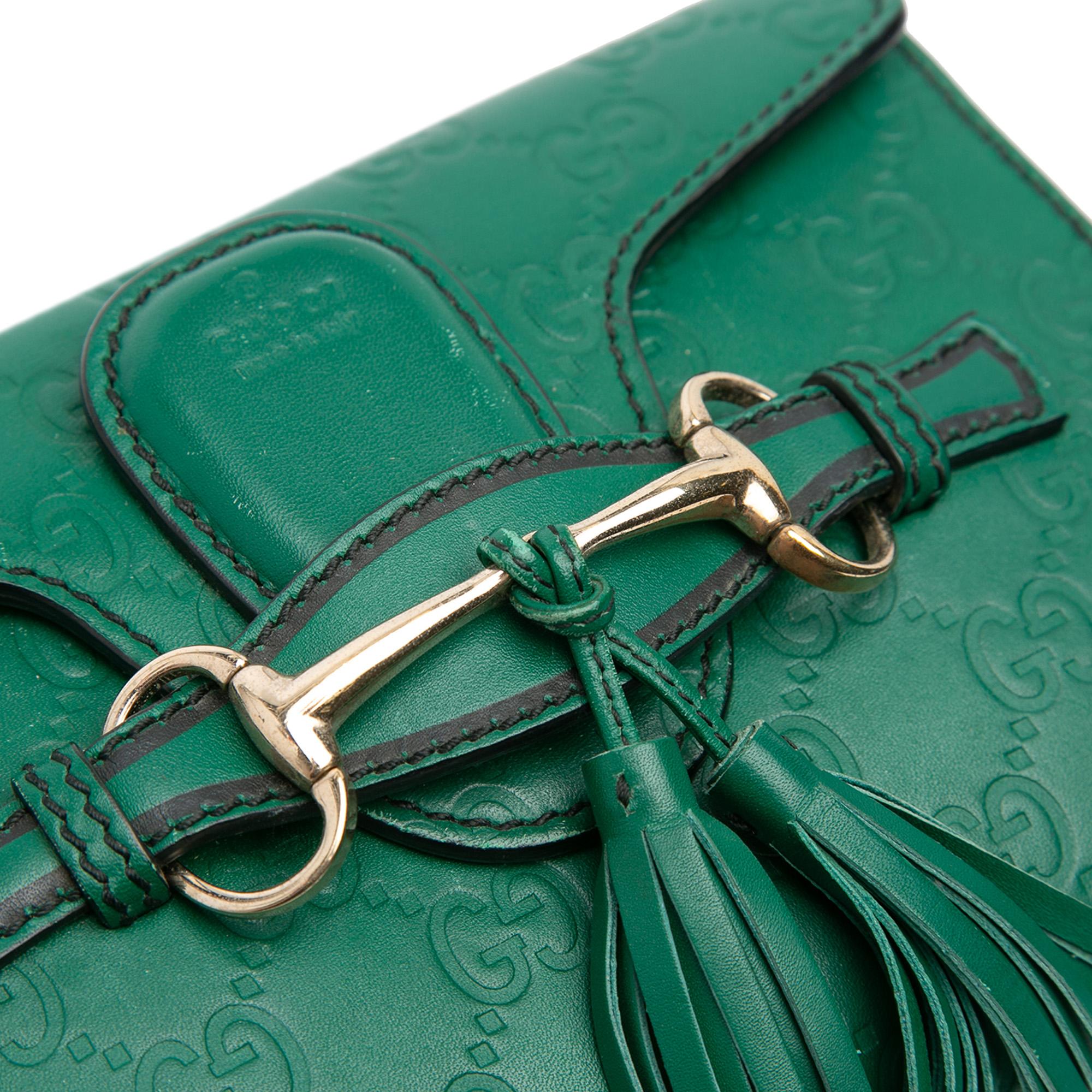 Gucci Mini Guccissima Emily Crossbody