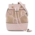 Gucci Mini Jumbo GG Canvas Ophidia Bucket Bag (SHG-7iNxcN)