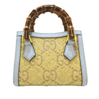Gucci Mini Jumbo GG Raffia Diana (SHG-drcDRd)