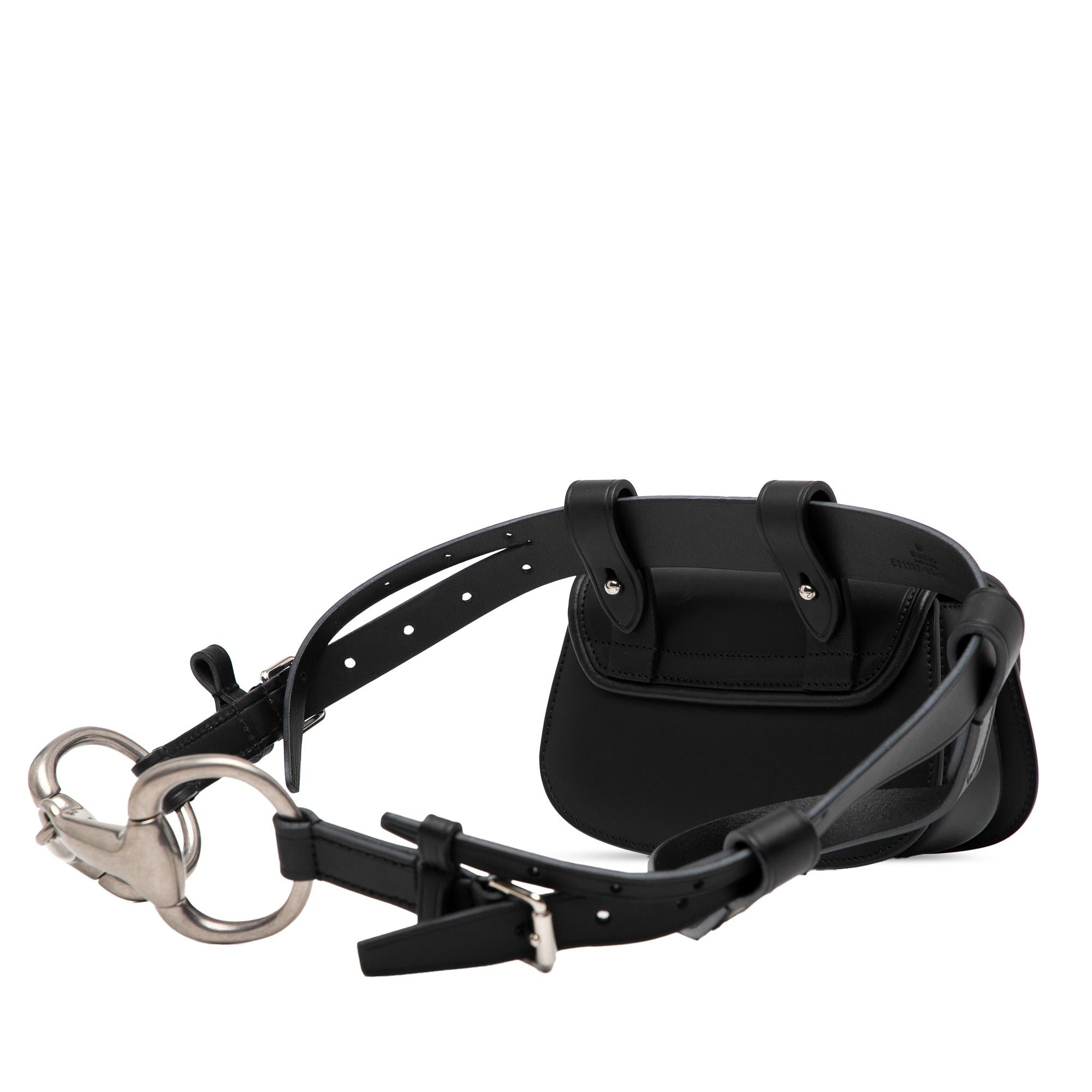 Gucci Mini Leather Bamboo 1947 Belt Bag