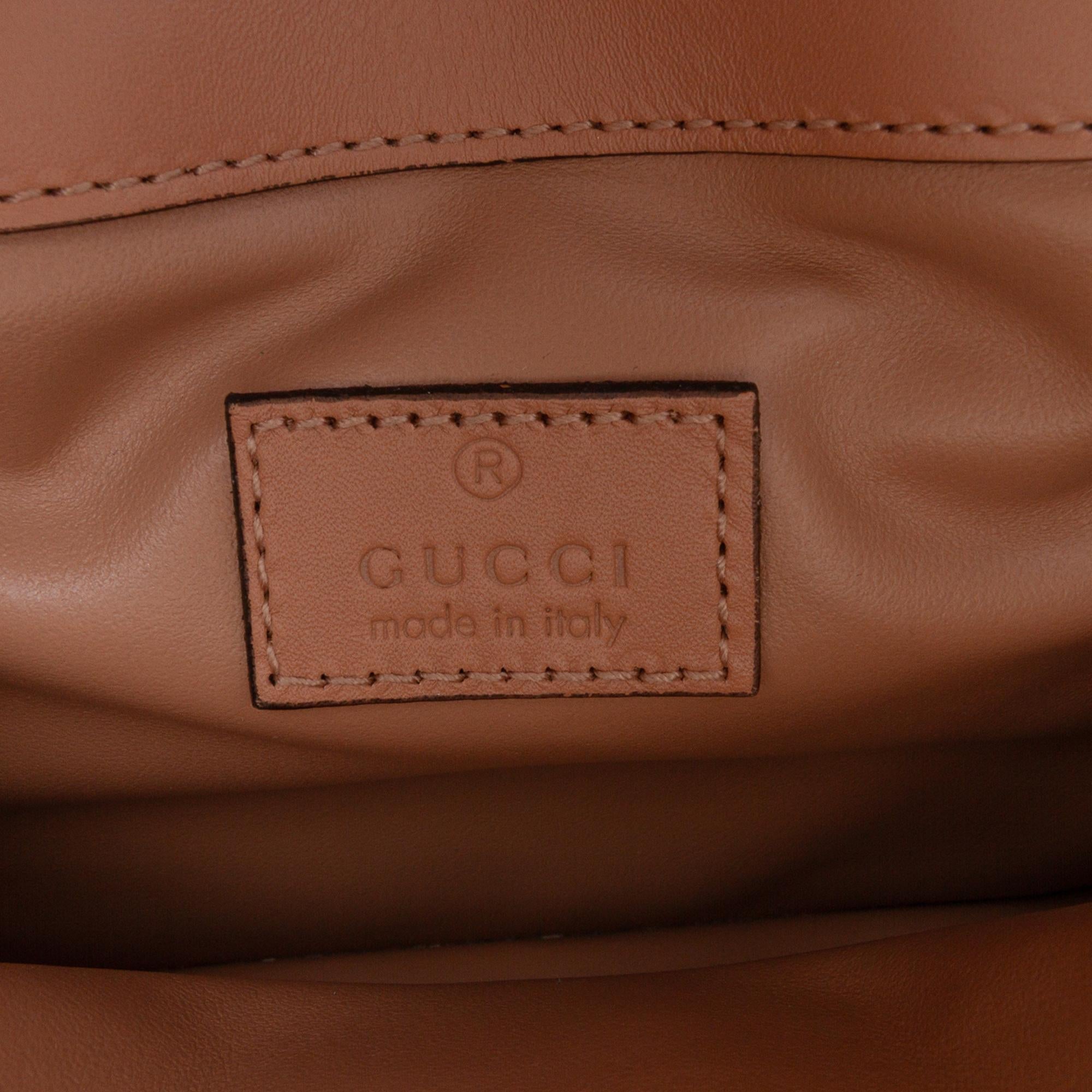Gucci Mini Leather Deco Chain Shoulder Bag