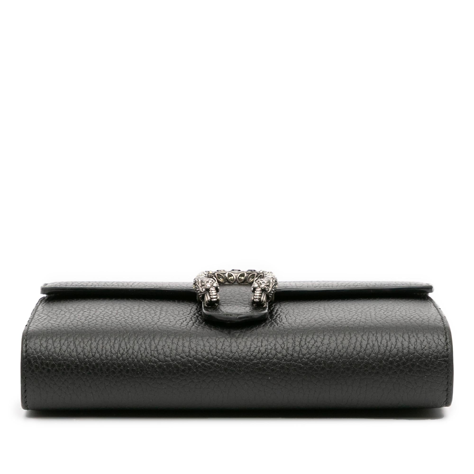 Gucci Mini Leather Dionysus Wallet on Chain