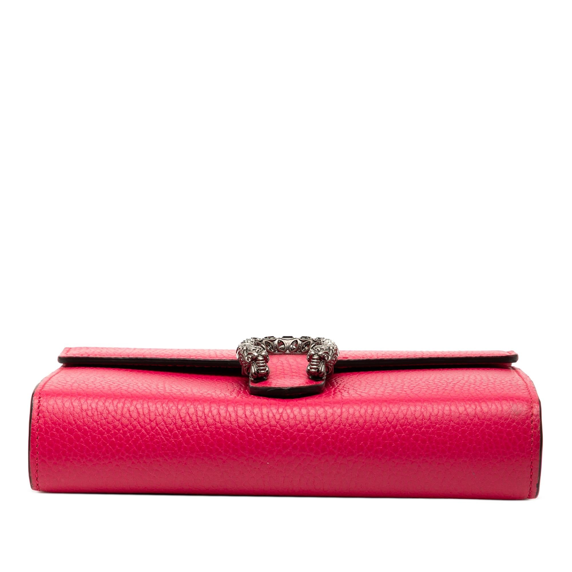 Gucci Mini Leather Dionysus Wallet on Chain