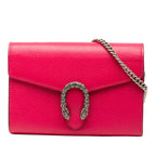 Gucci Mini Leather Dionysus Wallet on Chain