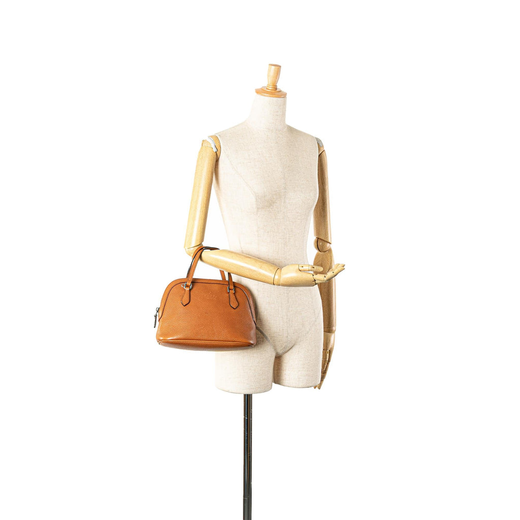 Gucci Mini Leather Dome Satchel