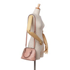Gucci Mini Leather GG Charm Dome Satchel