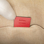 Gucci Mini Leather GG Charm Dome Satchel