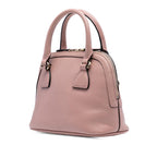 Gucci Mini Leather GG Charm Dome Satchel