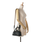 Gucci Mini Leather GG Matelasse Marmont Satchel (SHG-VvAtty)