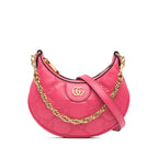 Gucci Mini Leather GG Matelasse Marmont Satchel (SHG-uFu1oN)