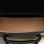 Gucci Mini Leather Horsebit 1955 Web Satchel