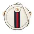 Gucci Mini Leather Ophidia Round Crossbody