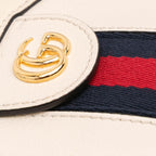 Gucci Mini Leather Ophidia Round Crossbody