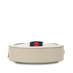 Gucci Mini Leather Ophidia Round Crossbody