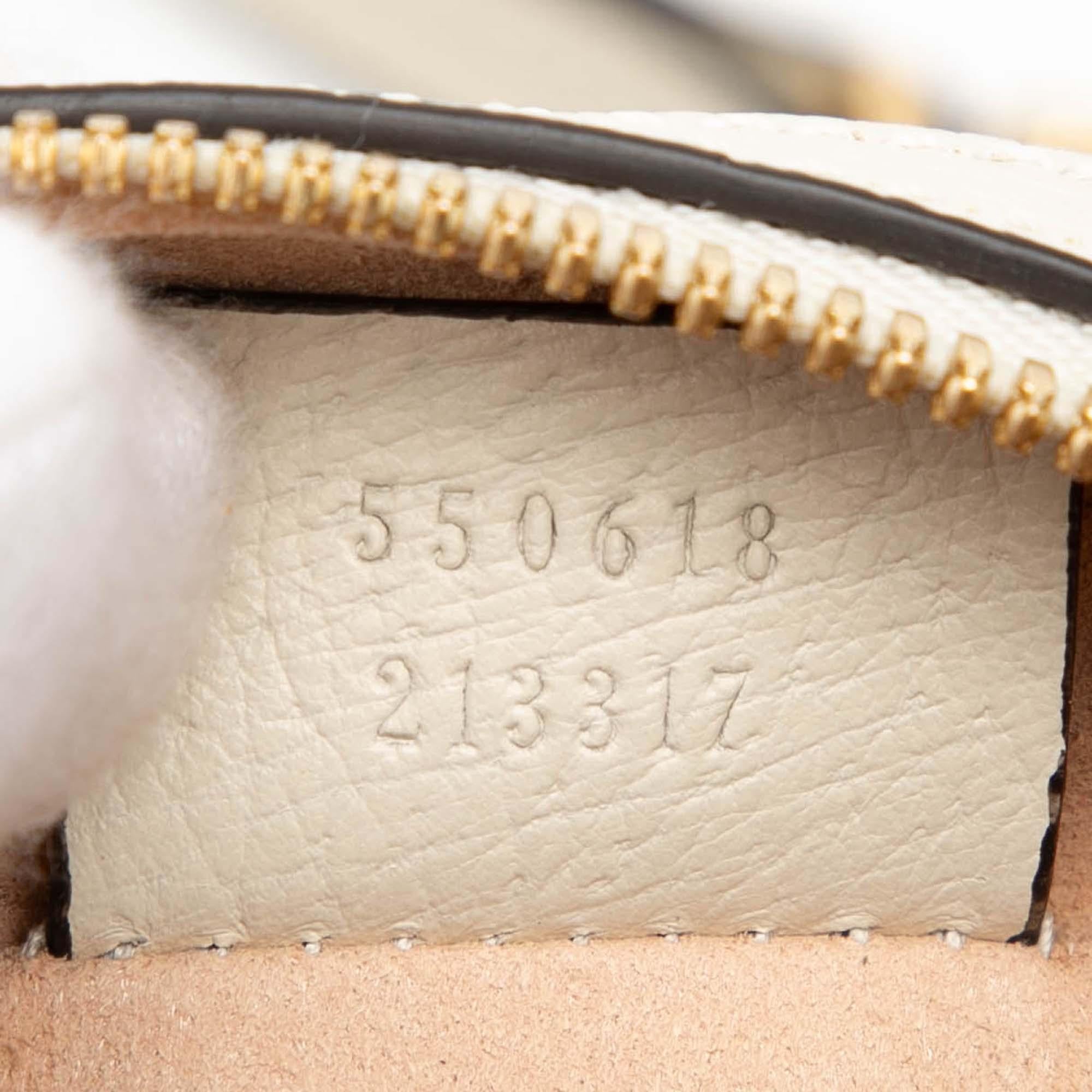 Gucci Mini Leather Ophidia Round Crossbody