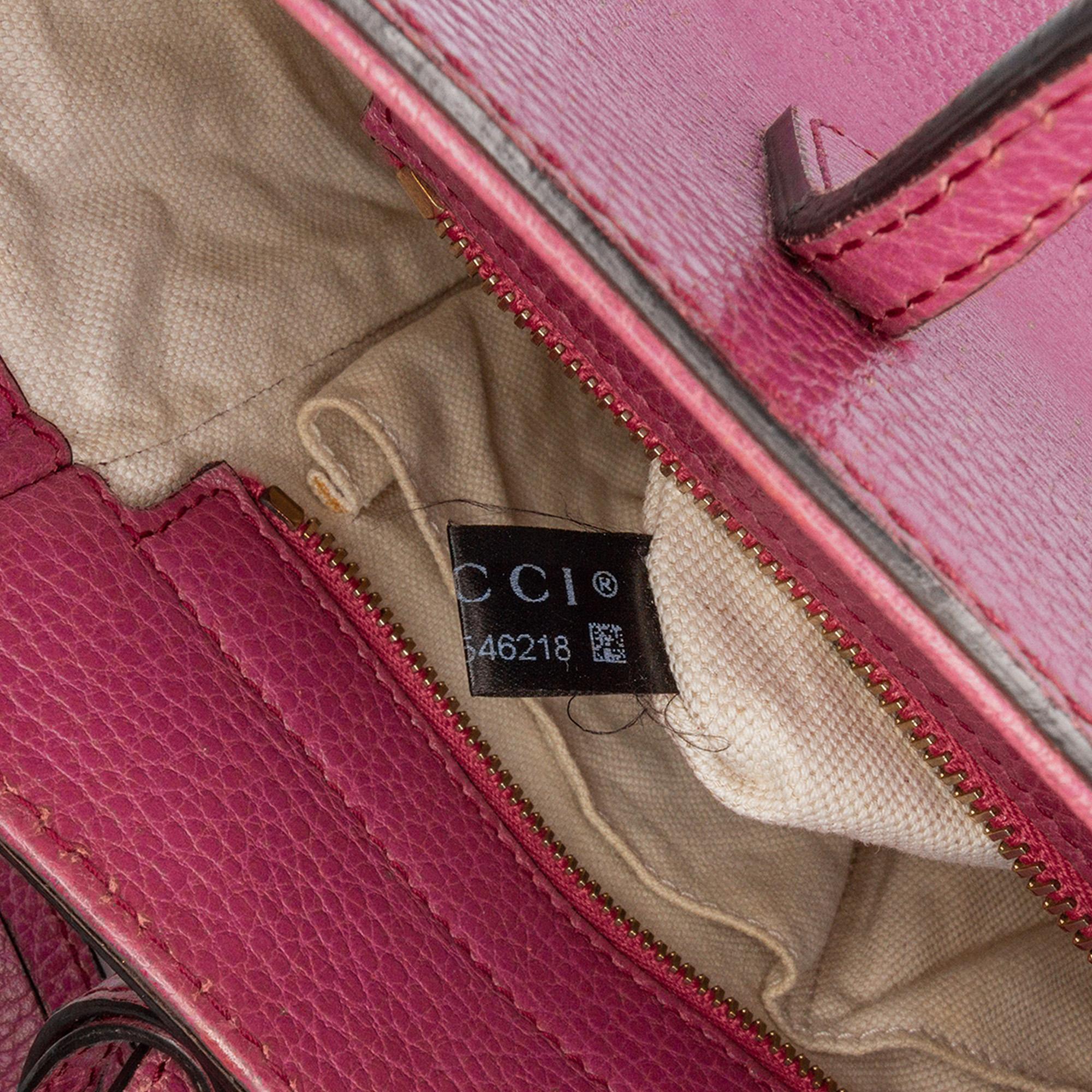 Gucci Mini Leather Swing Satchel
