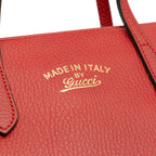 Gucci Mini Leather Swing Satchel