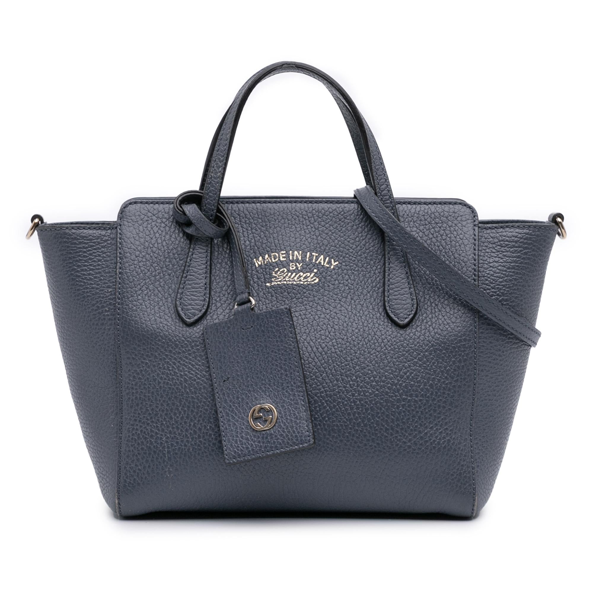 Gucci Mini Leather Swing Satchel
