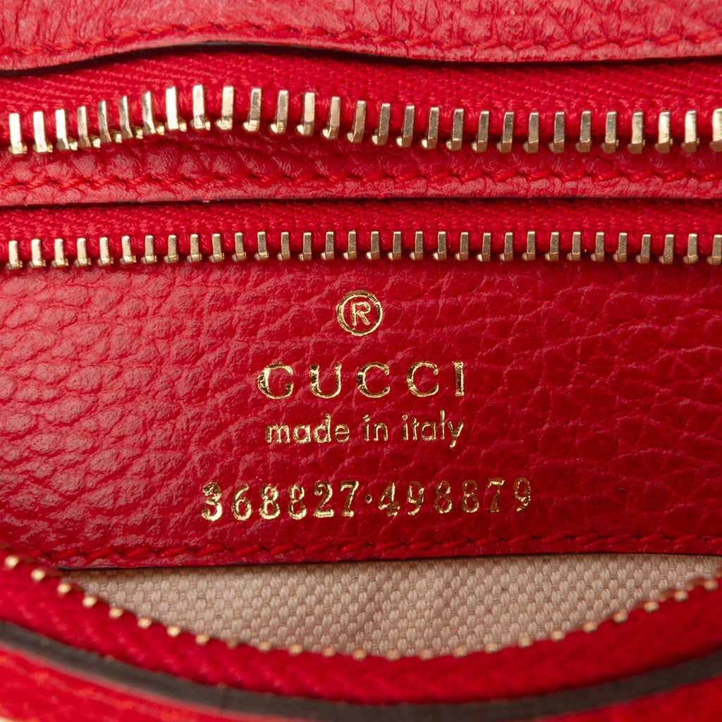 Gucci Mini Leather Swing Satchel