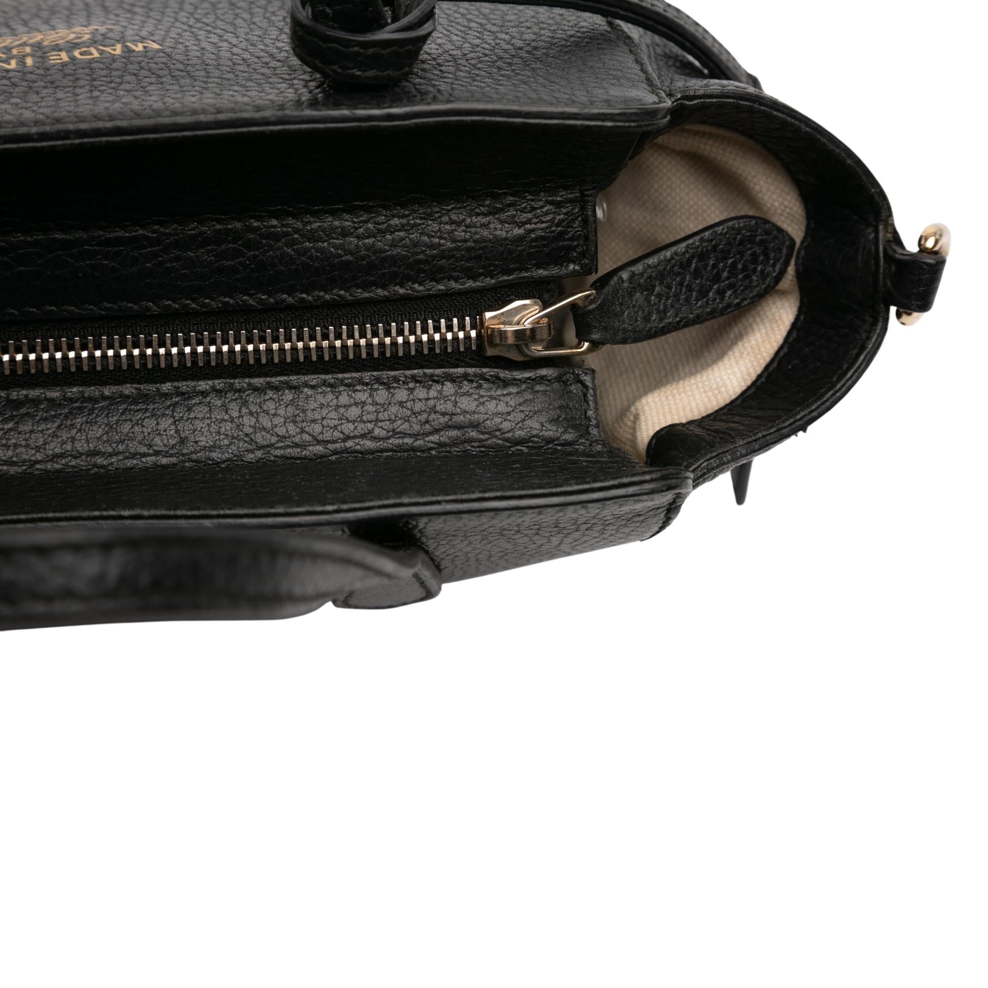 Gucci Mini Leather Swing Satchel