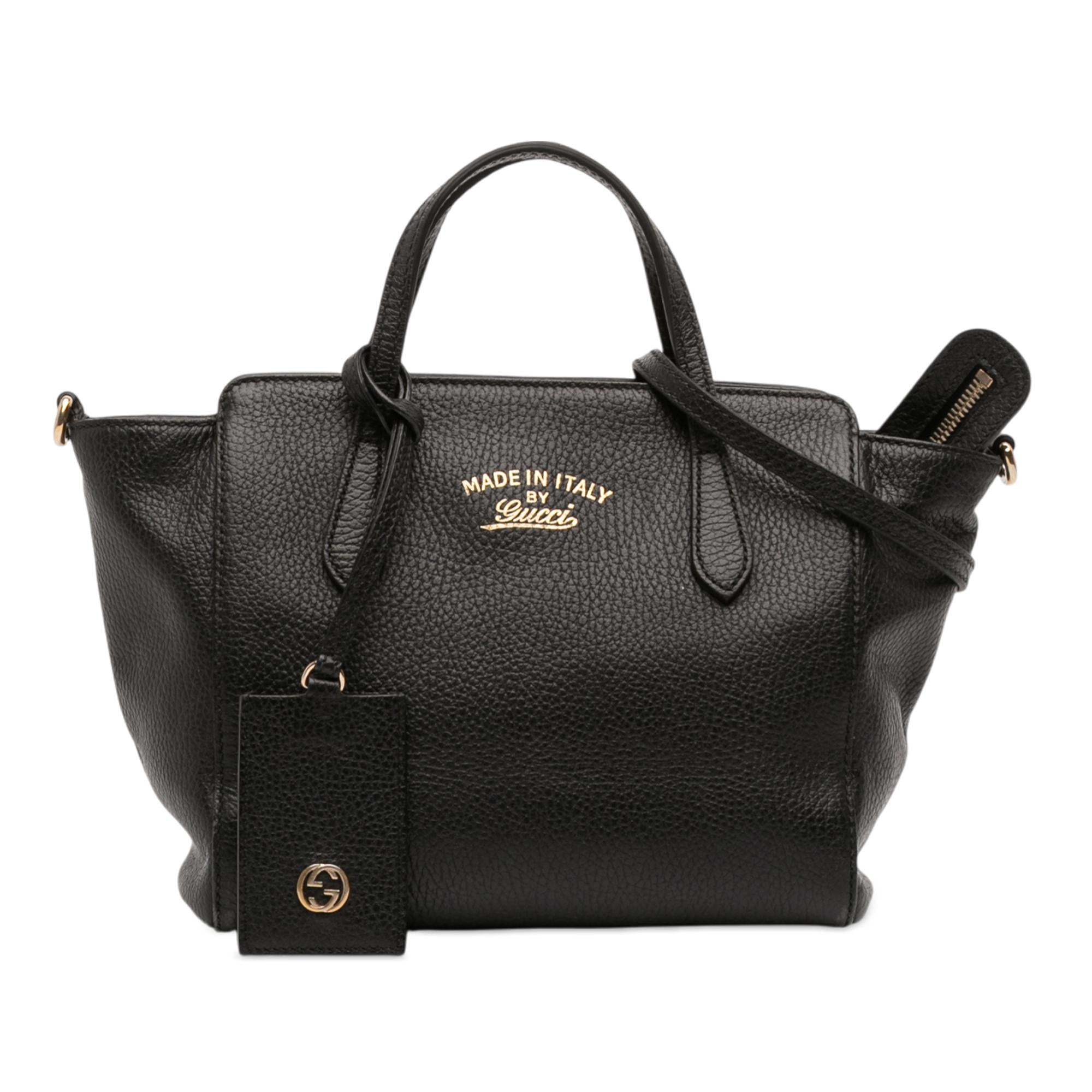 Gucci Mini Leather Swing Satchel