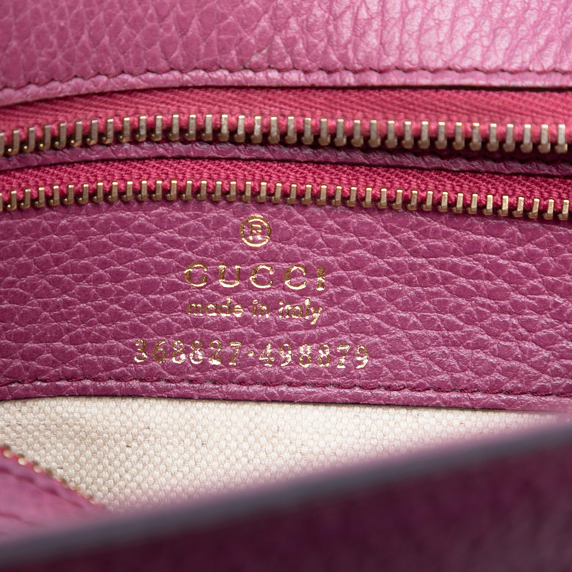 Gucci Mini Leather Swing Satchel