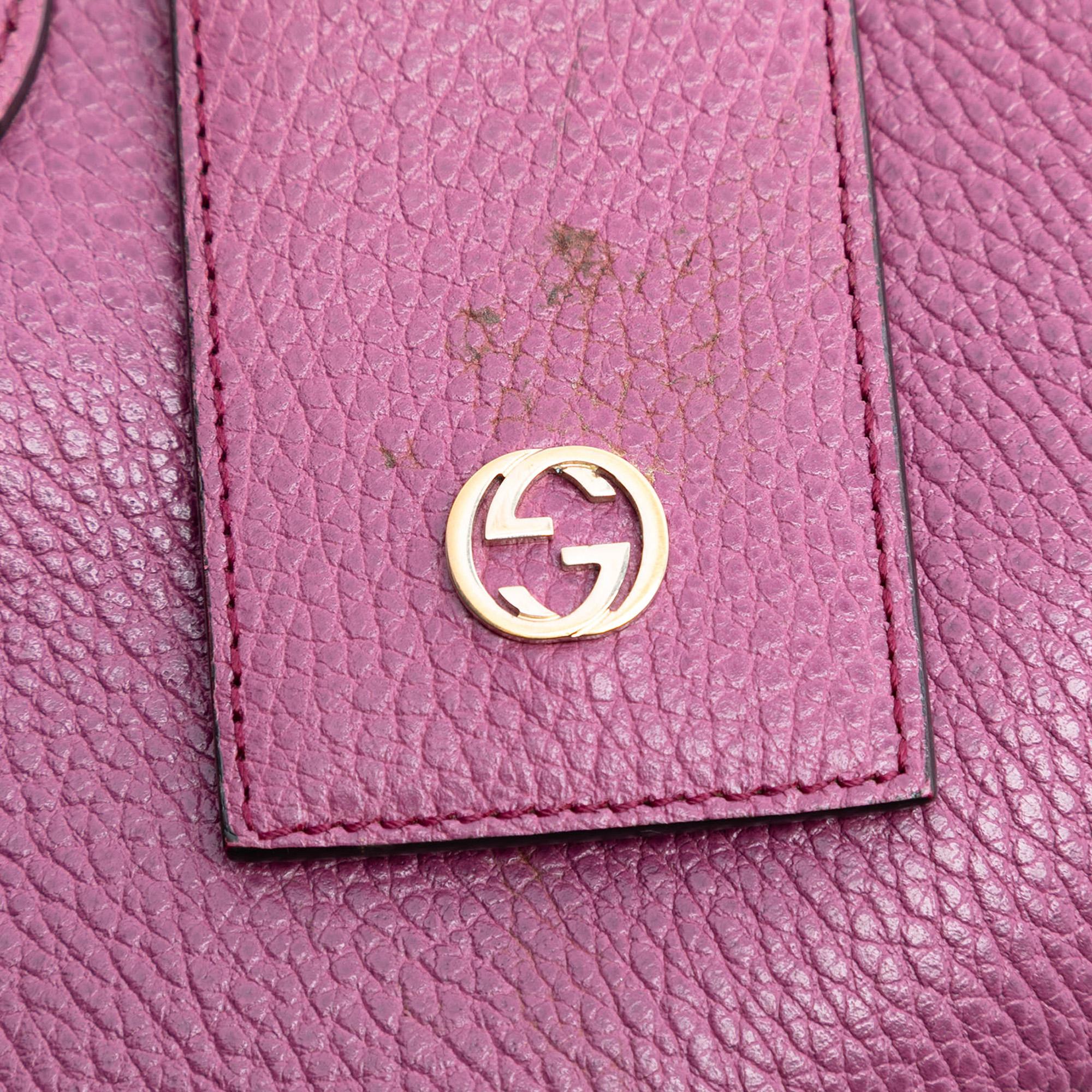 Gucci Mini Leather Swing Satchel