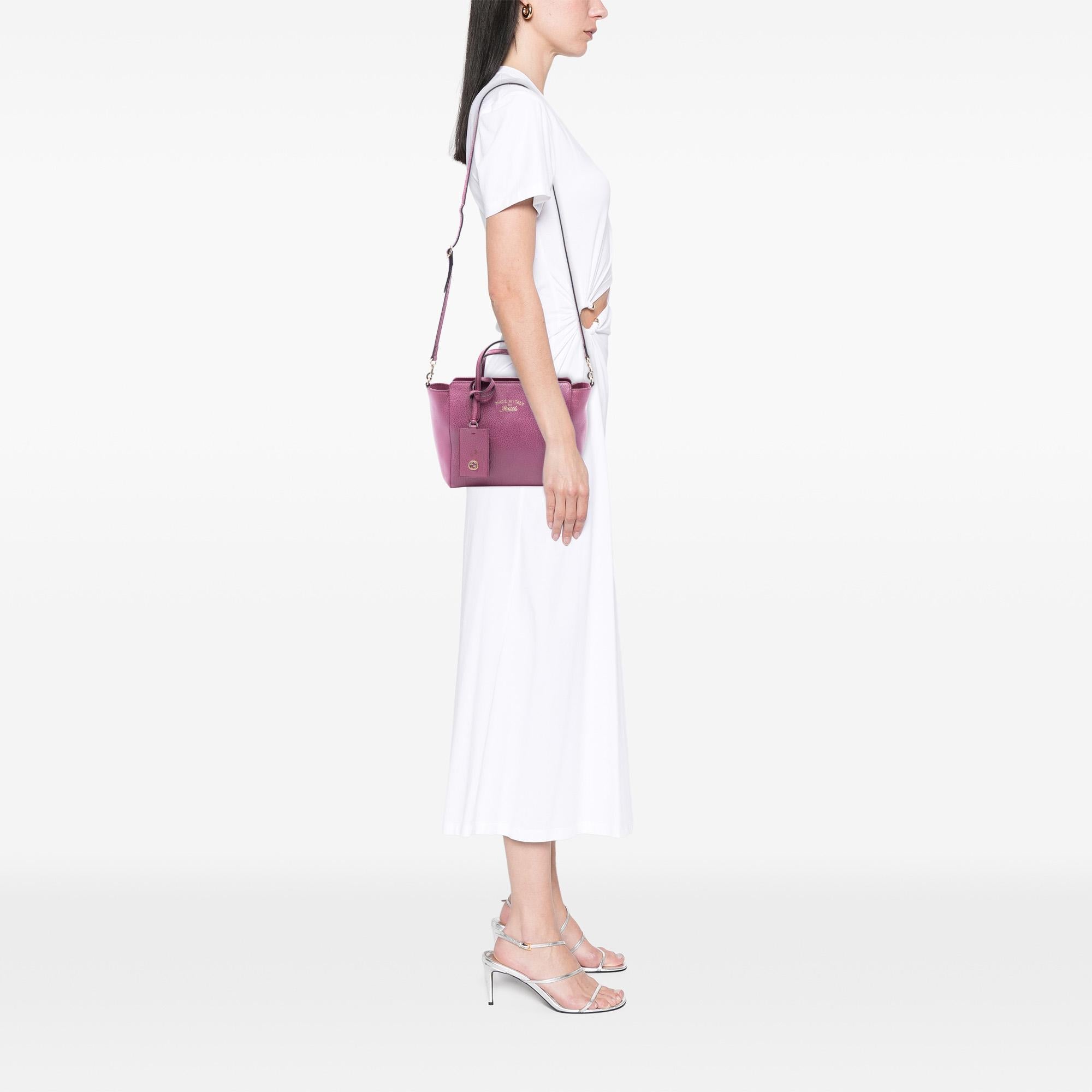 Gucci Mini Leather Swing Satchel