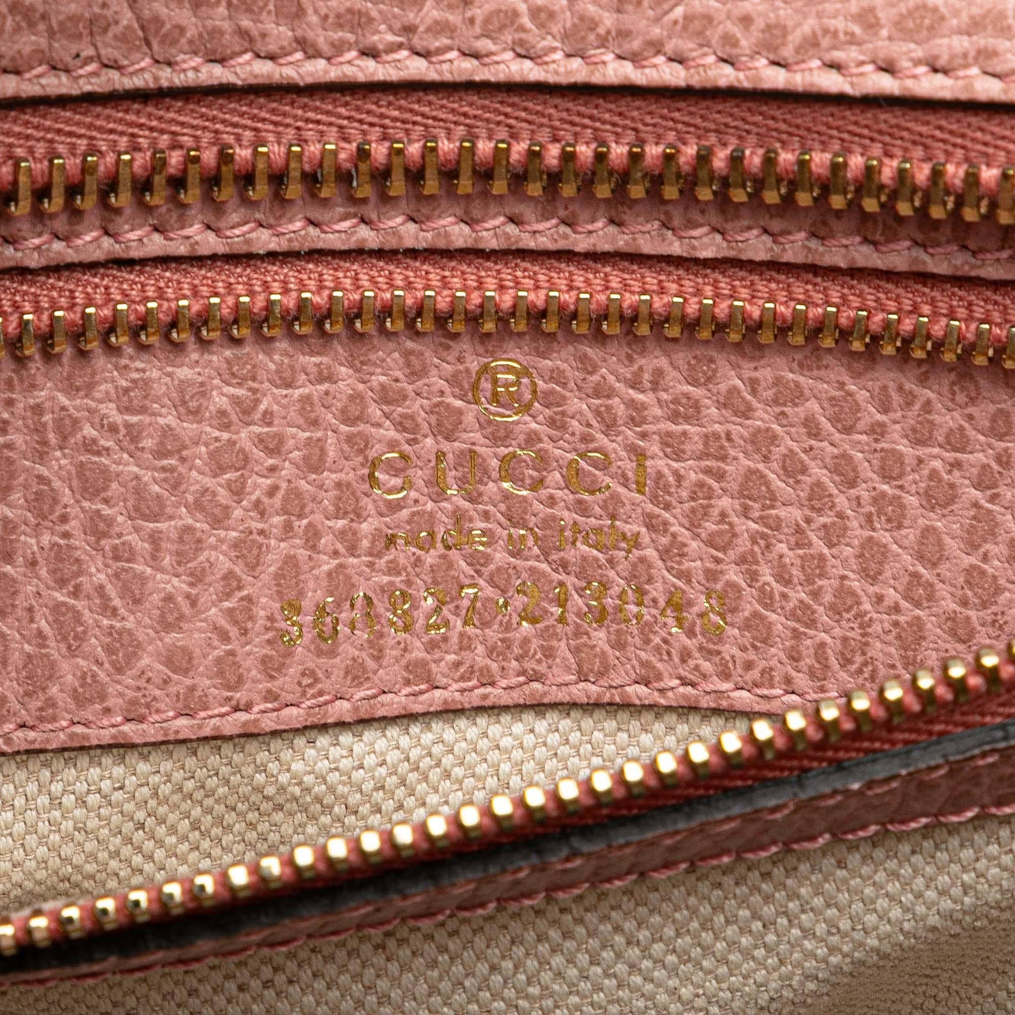 Gucci Mini Leather Swing Satchel