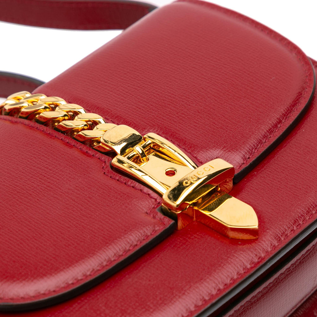 Gucci Mini Leather Sylvie 1969 Crossbody