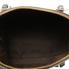 Gucci Mini Leather Web Dome Satchel