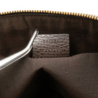 Gucci Mini Leather Web Dome Satchel