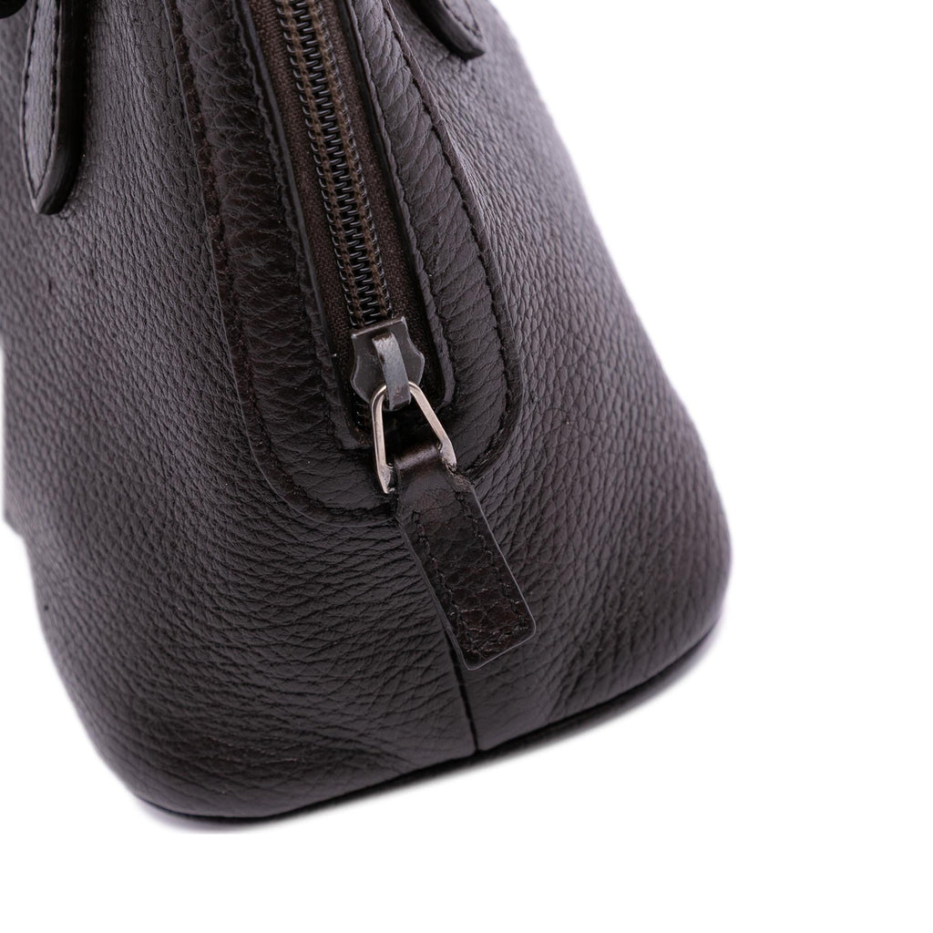 Gucci Mini Leather Web Dome Satchel