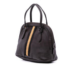 Gucci Mini Leather Web Dome Satchel