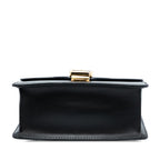 Gucci Mini Leather Web Sylvie Chain Crossbody