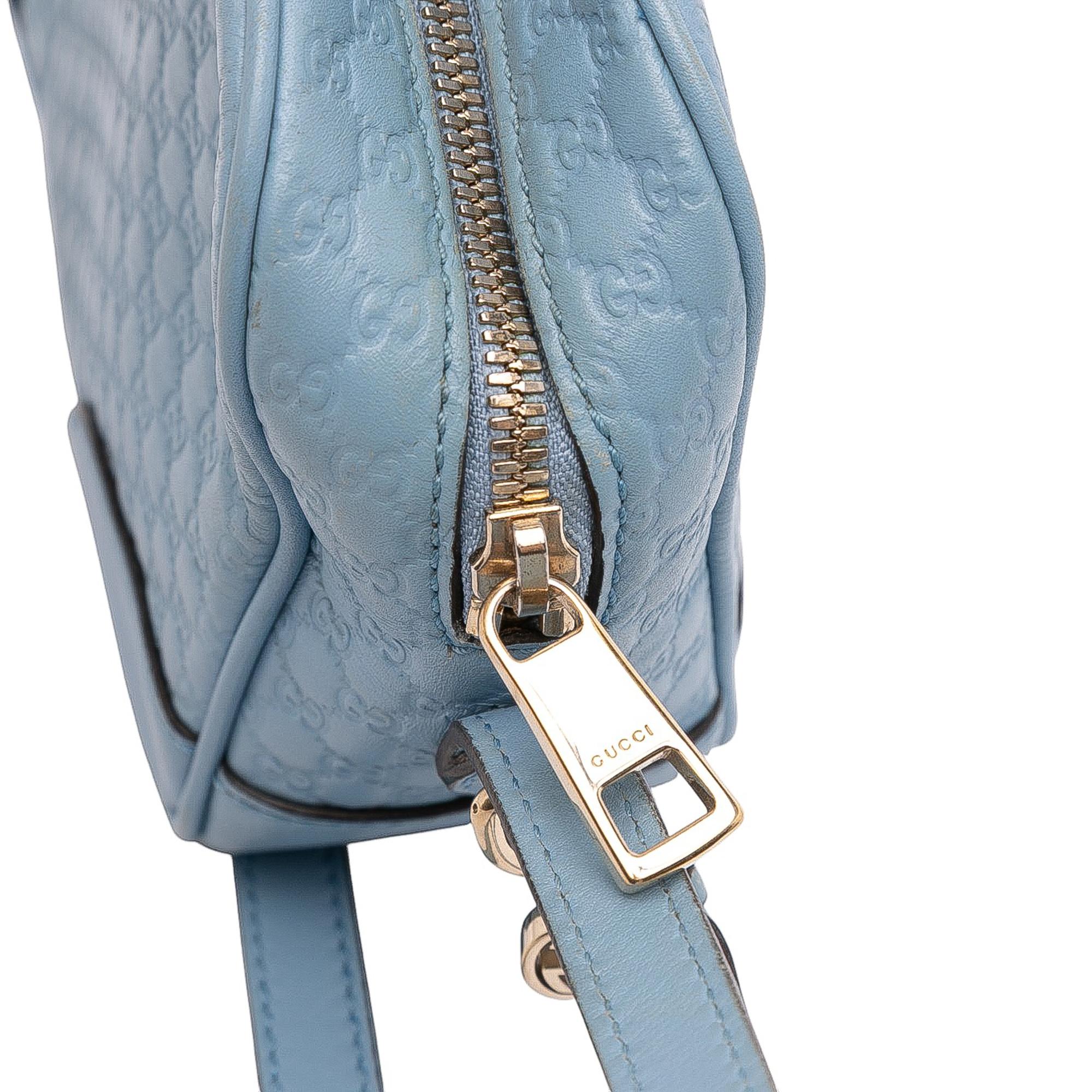 Gucci Mini Microguccissima Bree Crossbody
