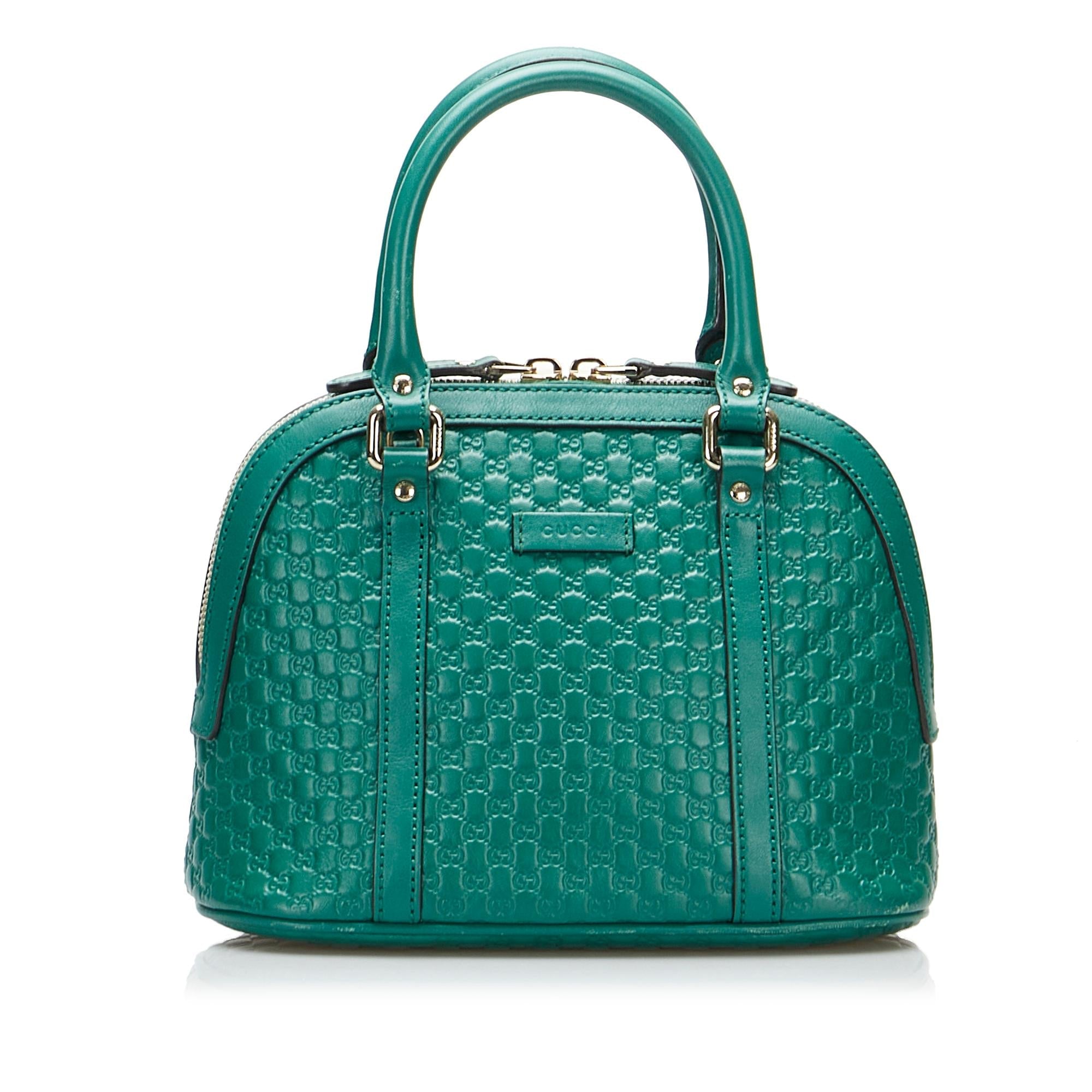 Gucci Mini Microguccissima Dome Satchel (SHG-0O0L9R)