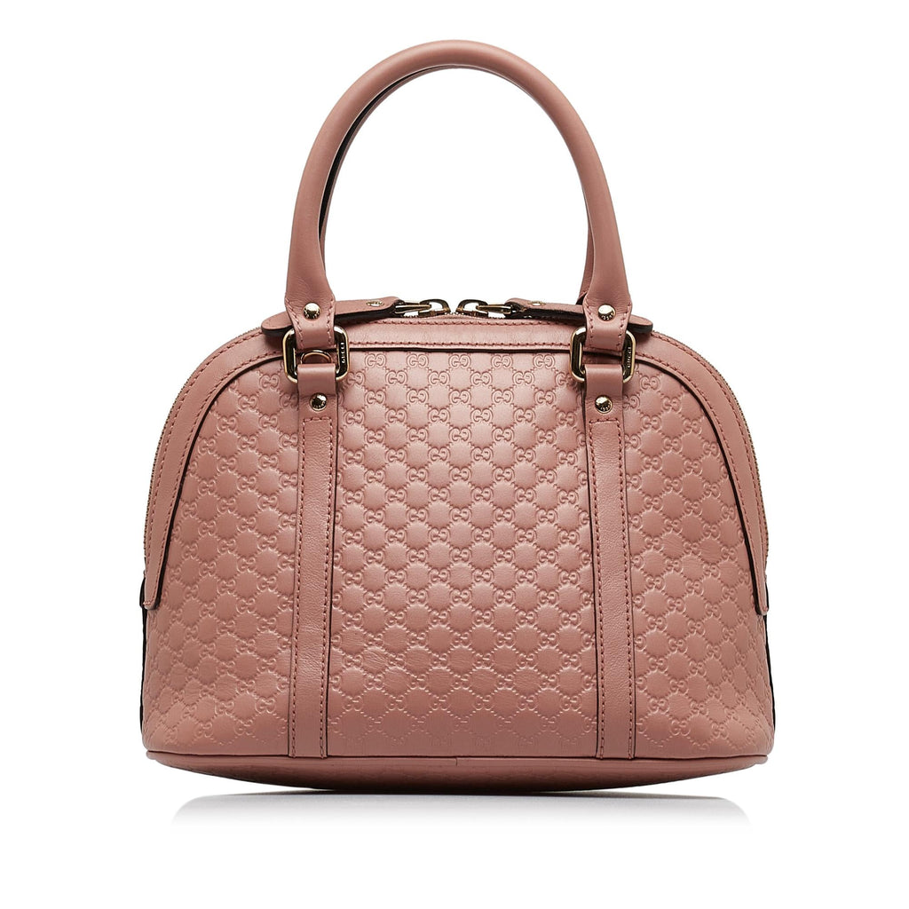 Gucci Mini Microguccissima Dome Satchel (SHG-kCg8RG)