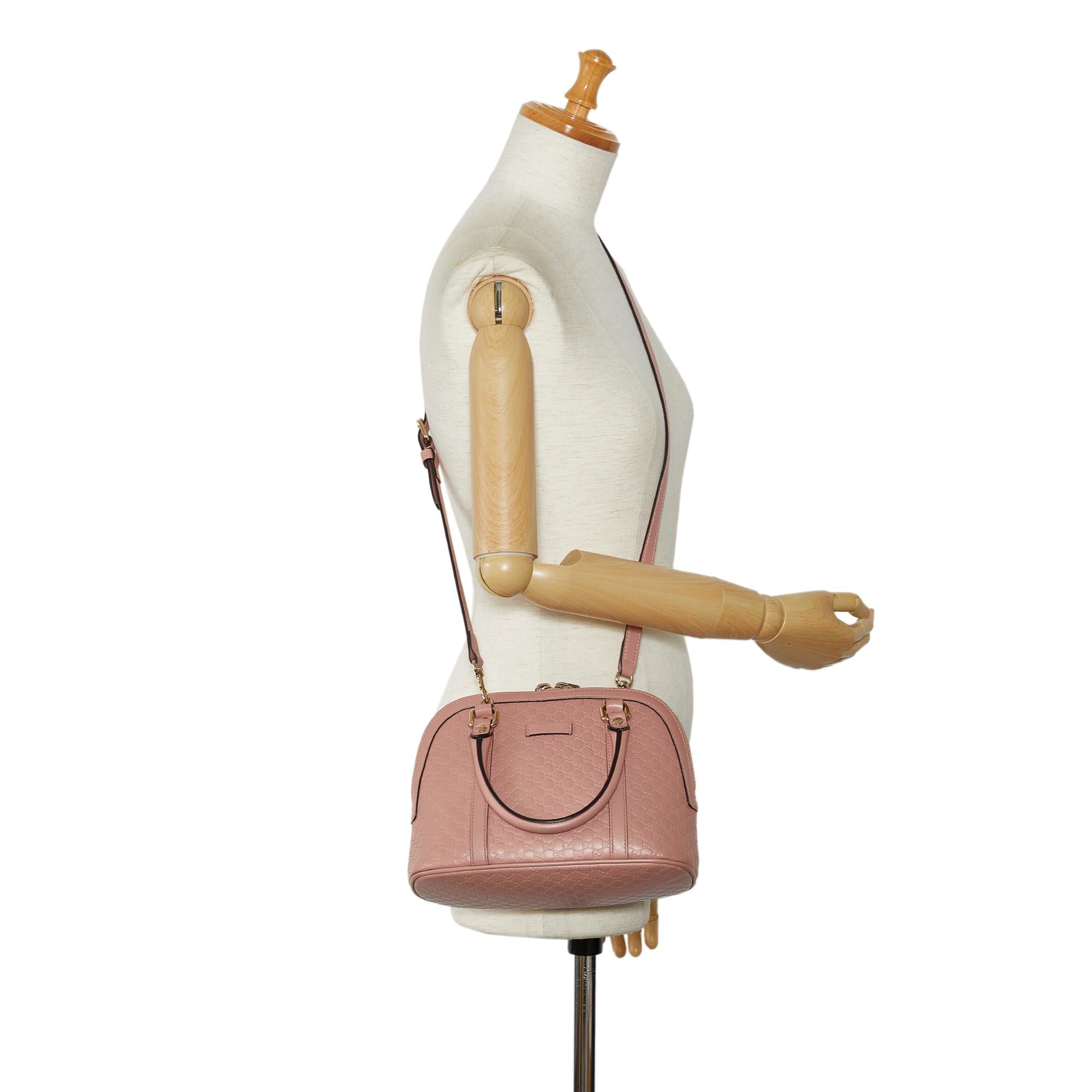 Gucci Mini Microguccissima Dome Satchel (SHG-kCg8RG)