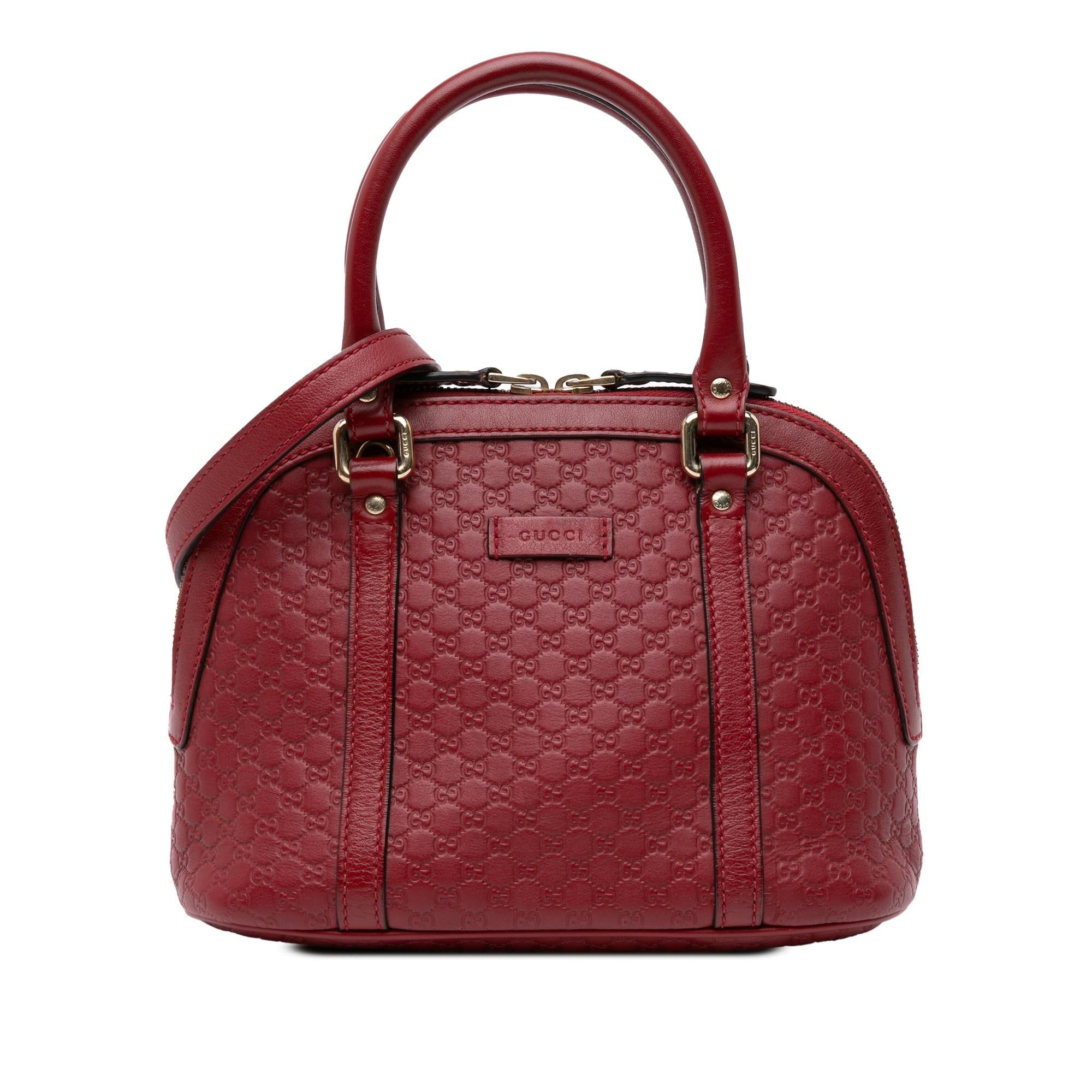 Gucci Mini Microguccissima Dome Satchel