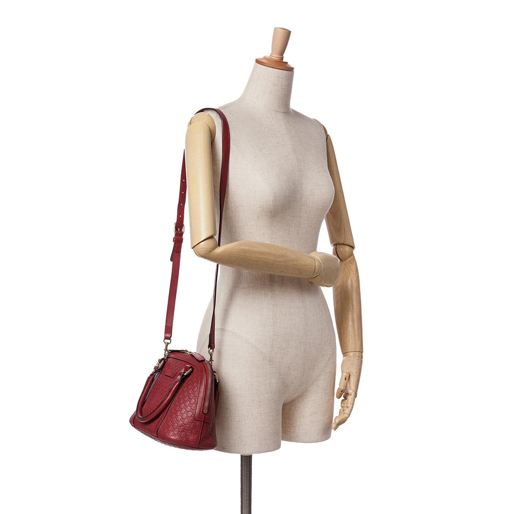 Gucci Mini Microguccissima Dome Satchel