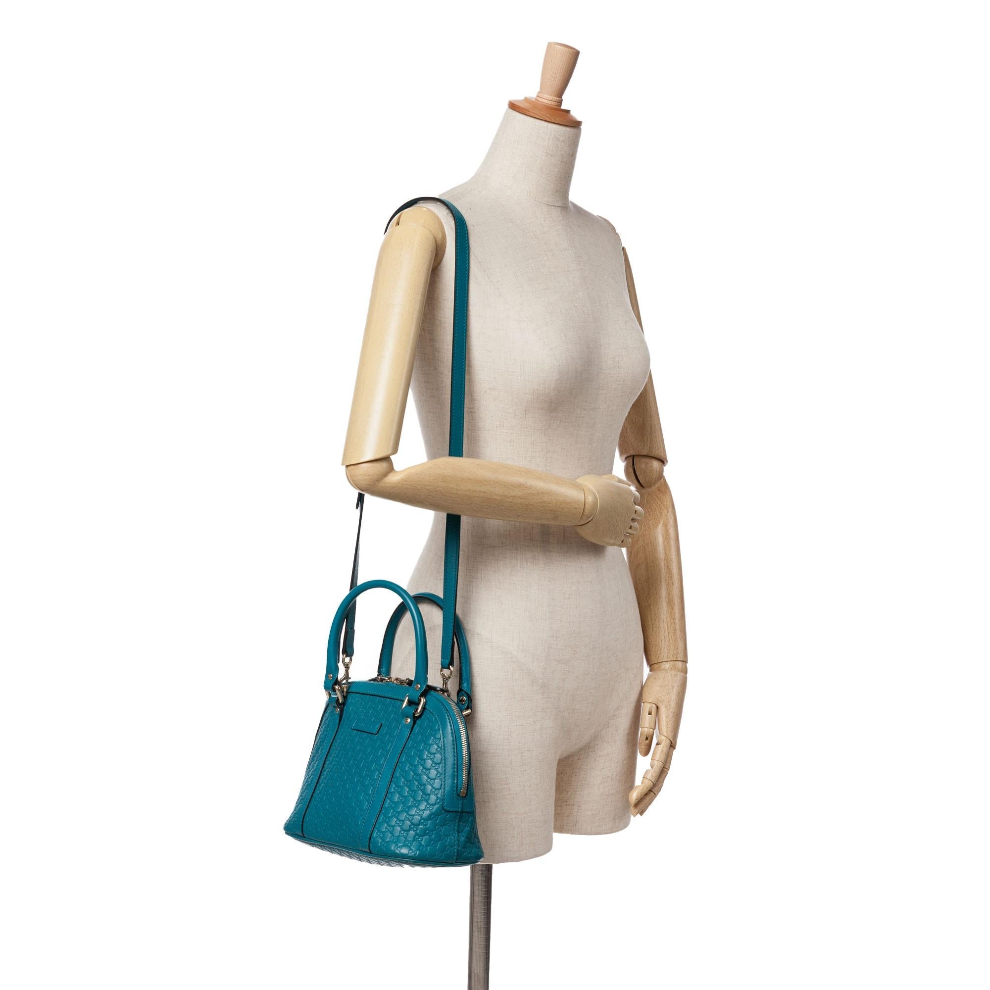 Gucci Mini Microguccissima Dome Satchel