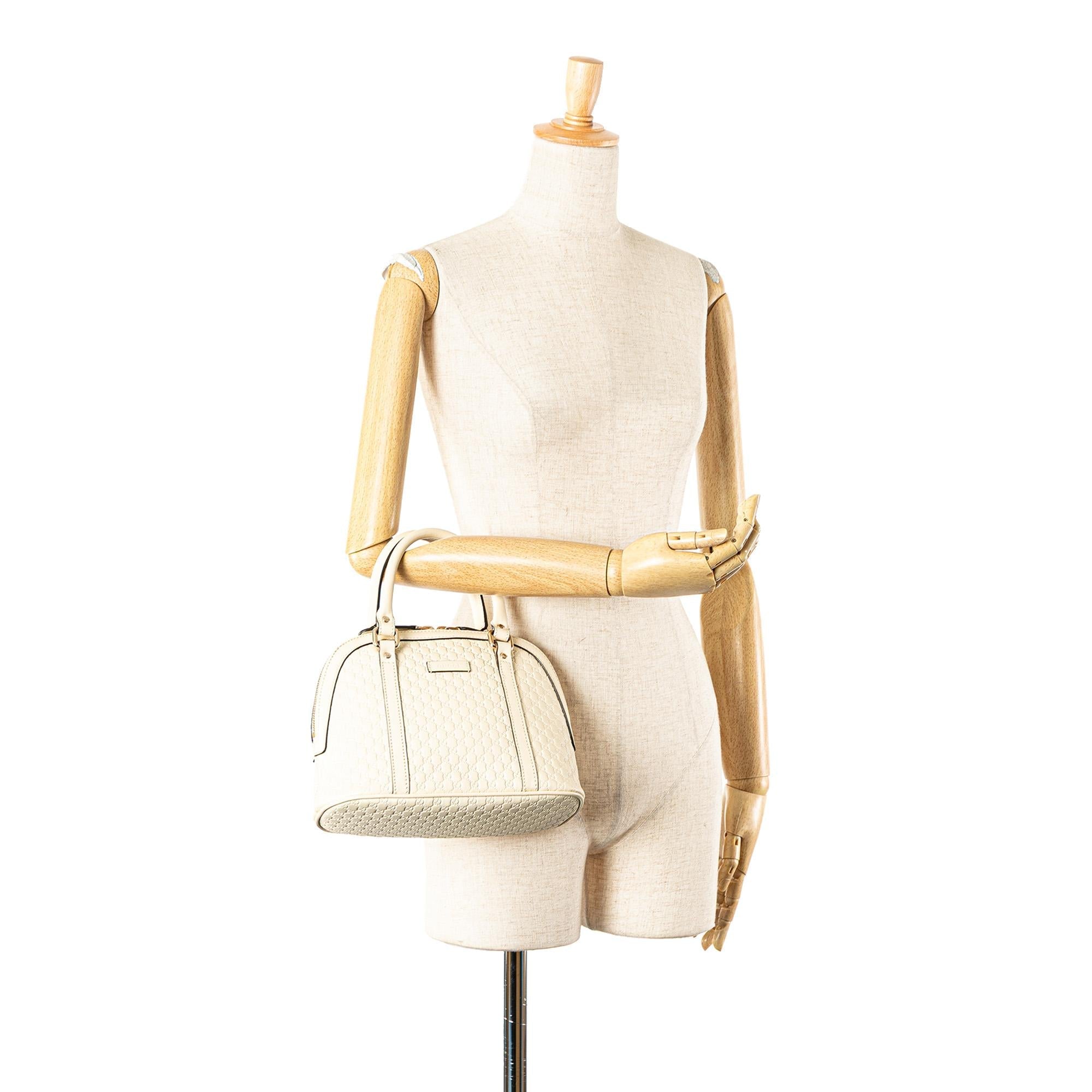Gucci Mini Microguccissima Dome Satchel