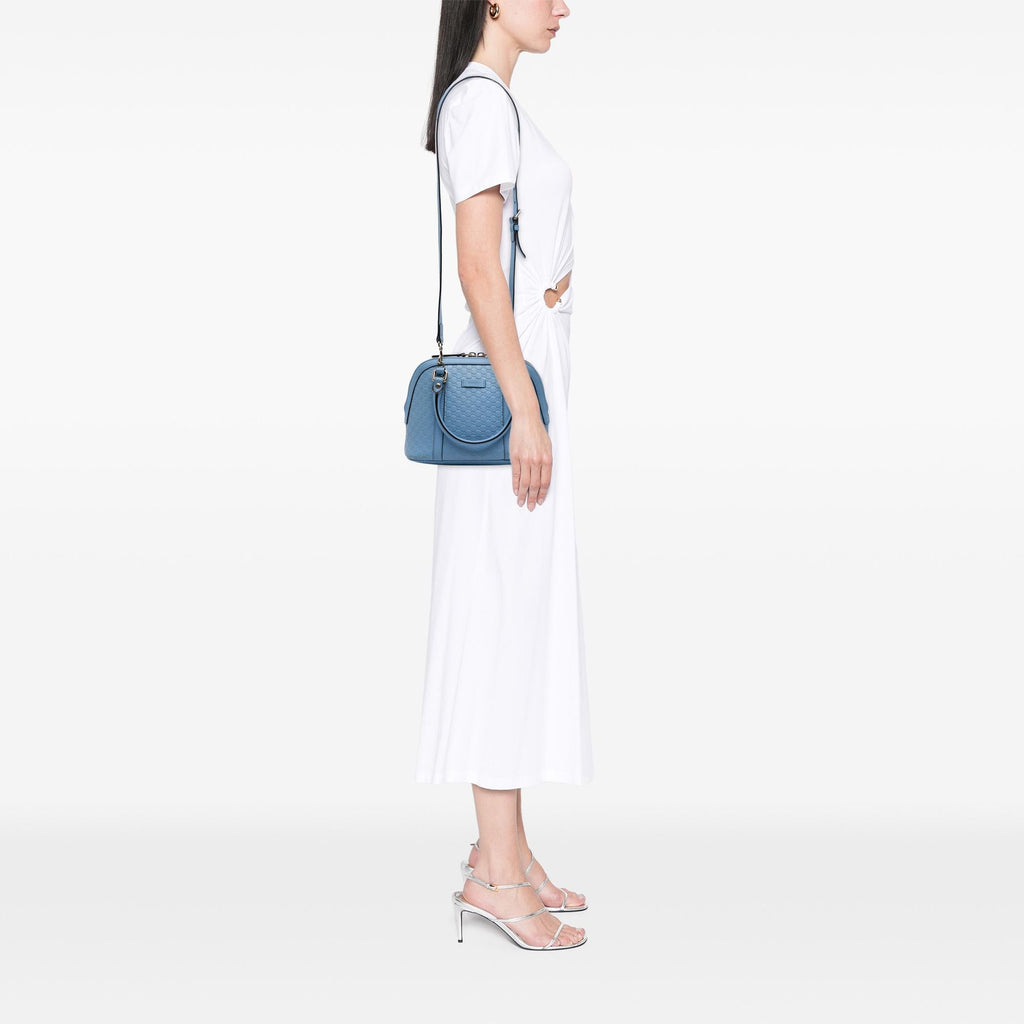 Gucci Mini Microguccissima Dome Satchel