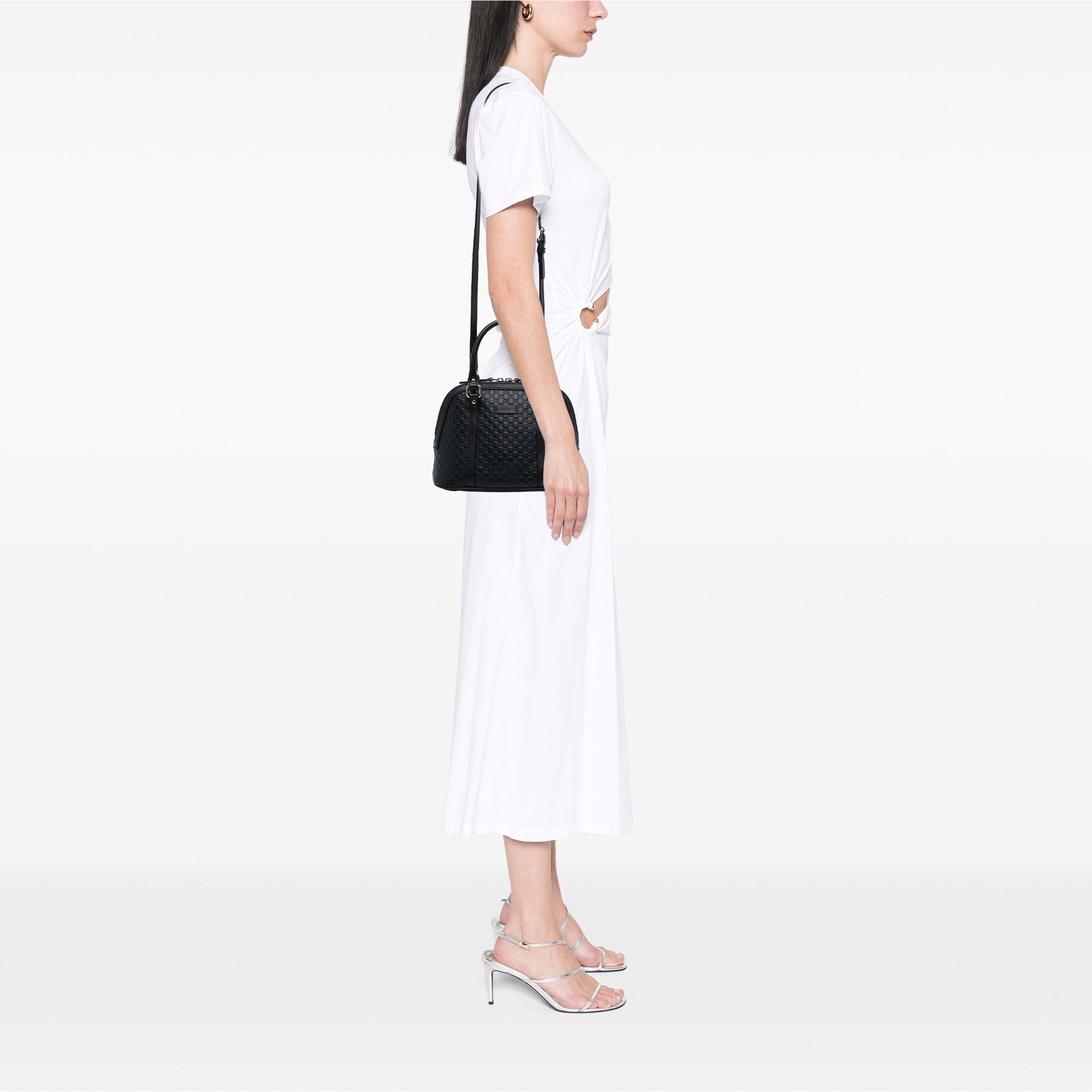 Gucci Mini Microguccissima Dome Satchel