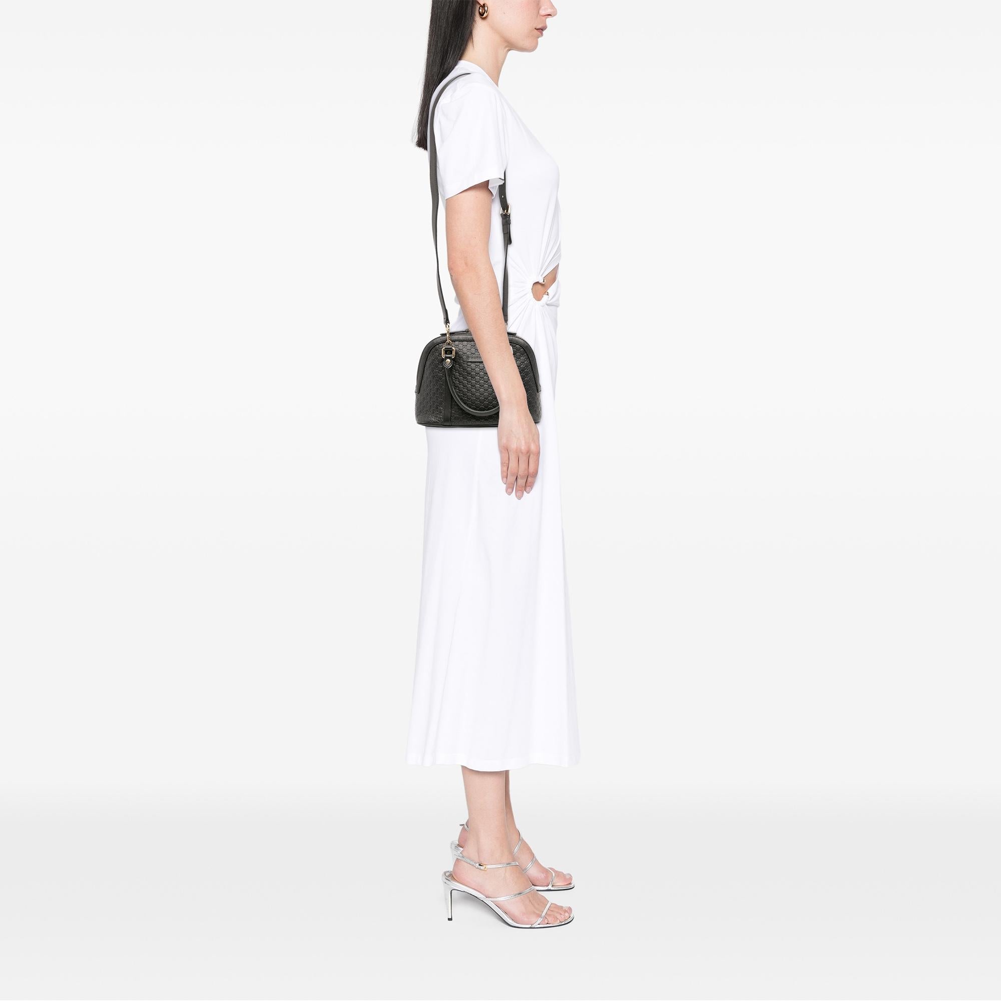 Gucci Mini Microguccissima Dome Satchel