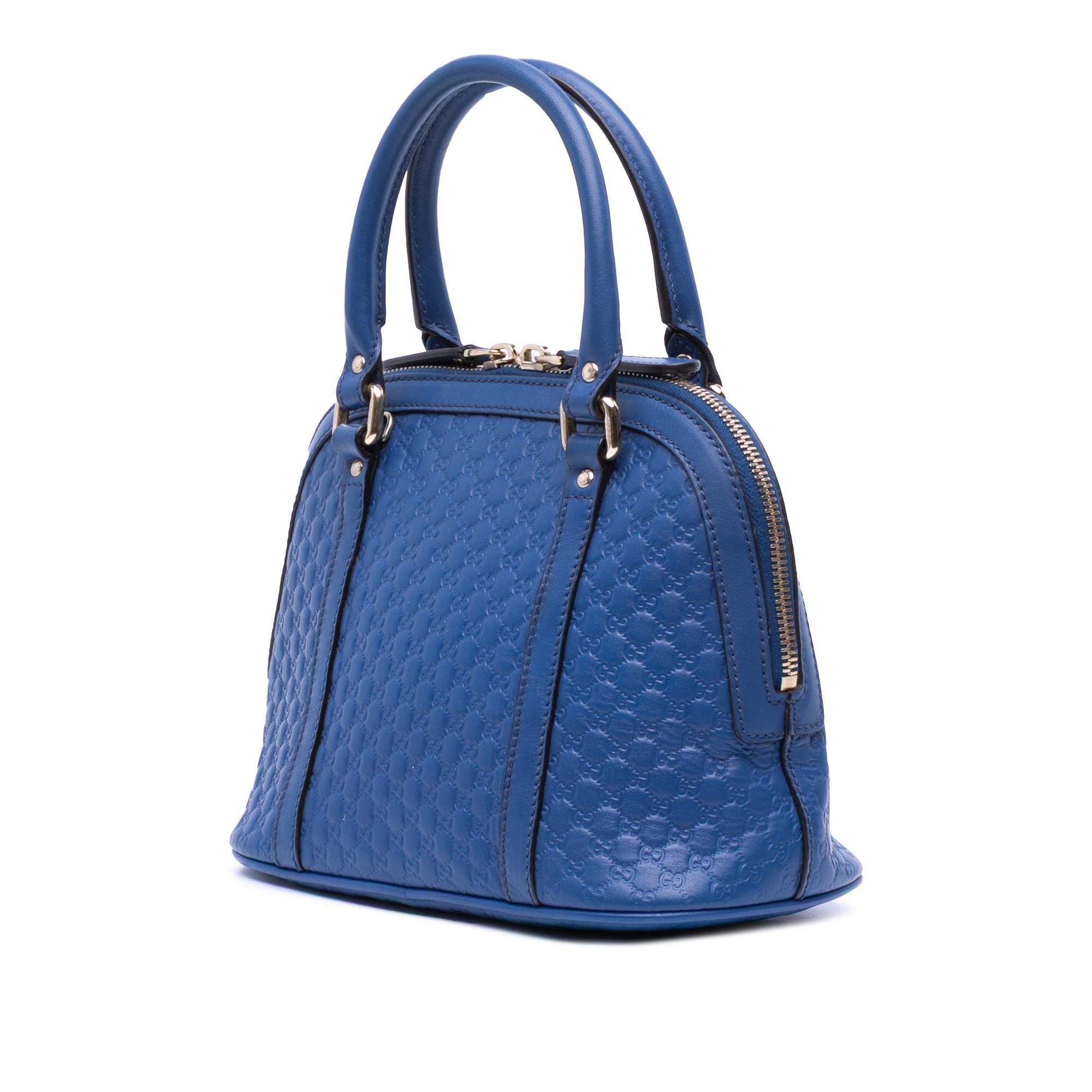 Gucci Mini Microguccissima Dome Satchel